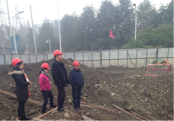 陈云总经理到特高压实训线段工程检查指导工作