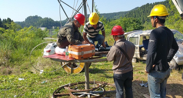 500kV南谭二线OPGW光缆改造工程恢复送电