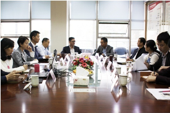 民银国际梁炜东先生莅临我司指导企业上市工作