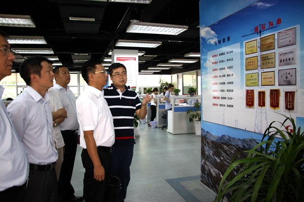 中铁四局领导莅临金年会电力集团指导交流