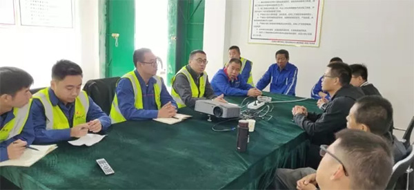 华润唐河龙潭项目二期集电线路开工大吉!