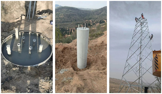 崇信县黄寨风电一期110kV送出线路工程成功送电投运